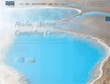 Tablet Screenshot of healingwaterscc.com